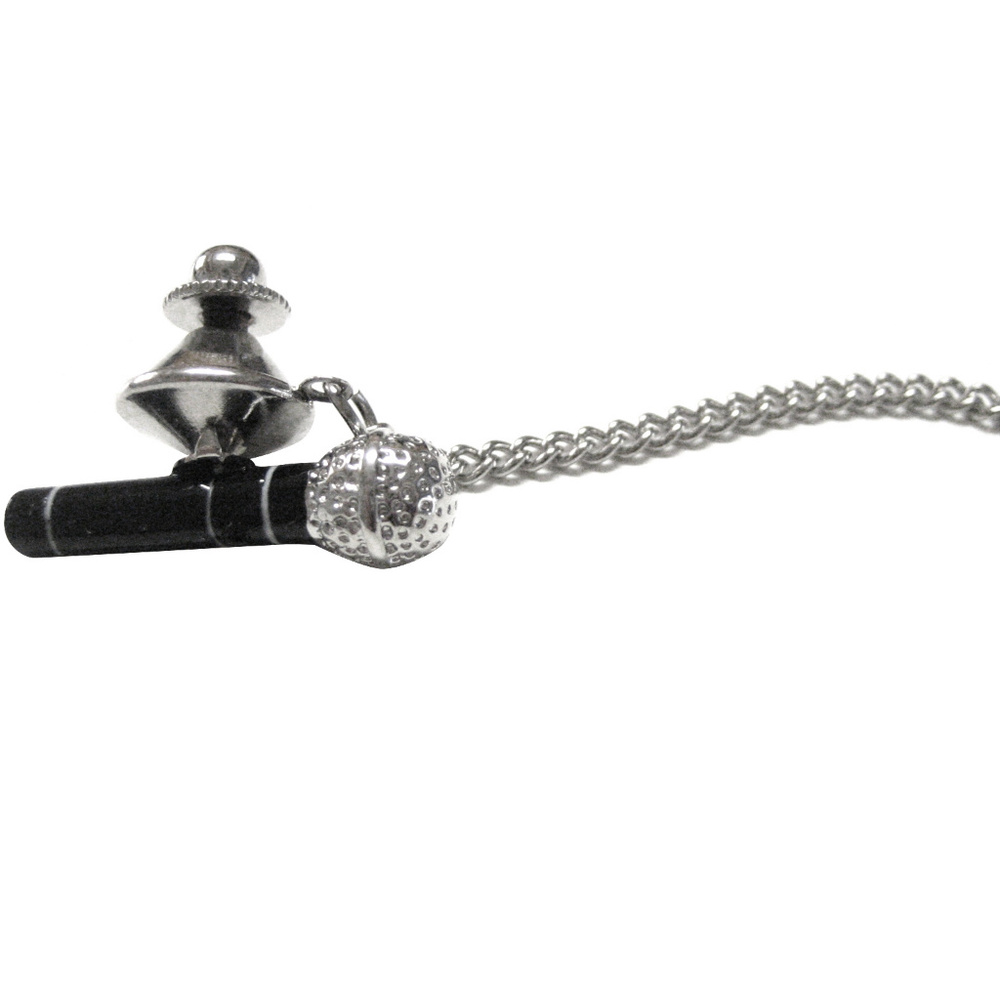 Karaoke Microphone Tie Tack